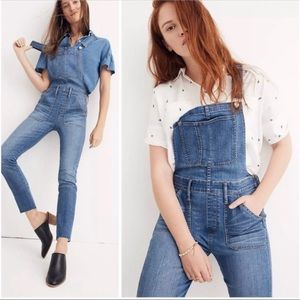 Madewell Skinny Leg Overalls